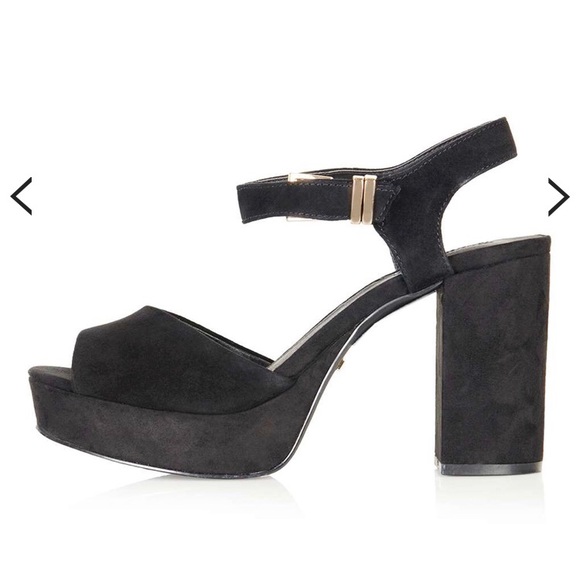 Chunky Platform Heels - Picture 7 of 7